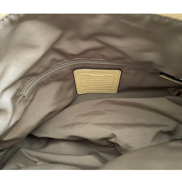 Coach Yellow Pouch Handbag - Picture 7 of 7